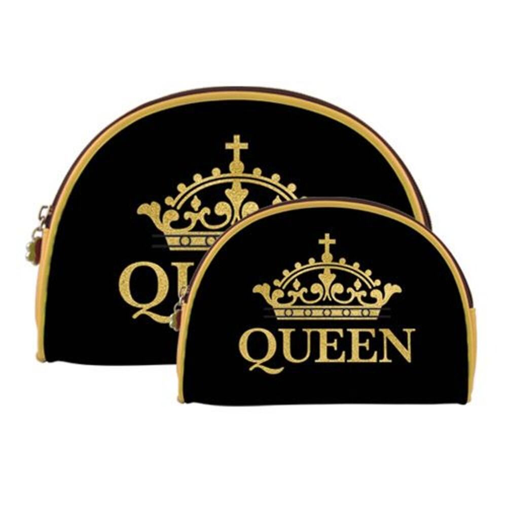 Statement Makeup Bag Set | Queen